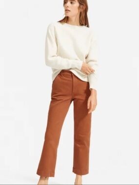 Everlane High Waist Crop Pants Sz 2